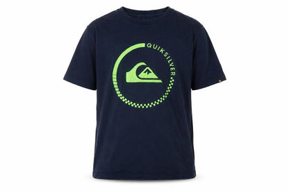 Quiksilver Boys Blue T-Shirt Short Sleeve Logo S