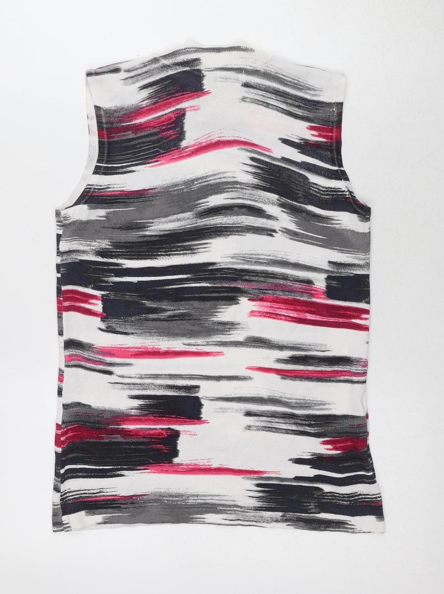 Next Women's Multicoloured Top Size 12 Viscose Blend