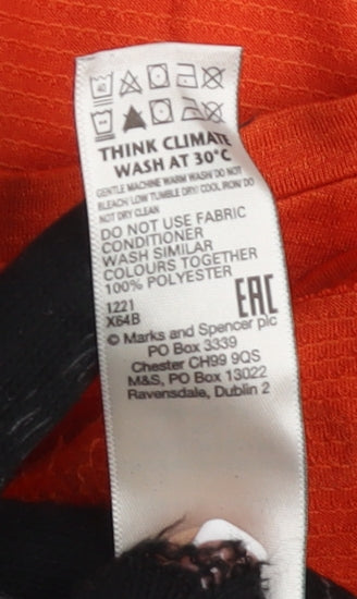 Marks & Spencer Men's Orange M Jersey T-Shirt
