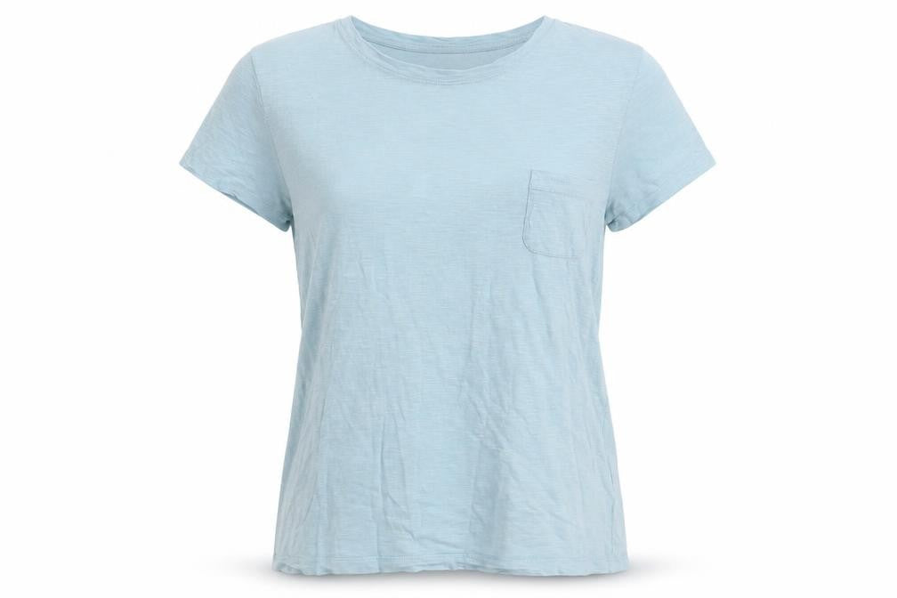 Superdry Women's Blue Short Sleeve Basic T-Shirt