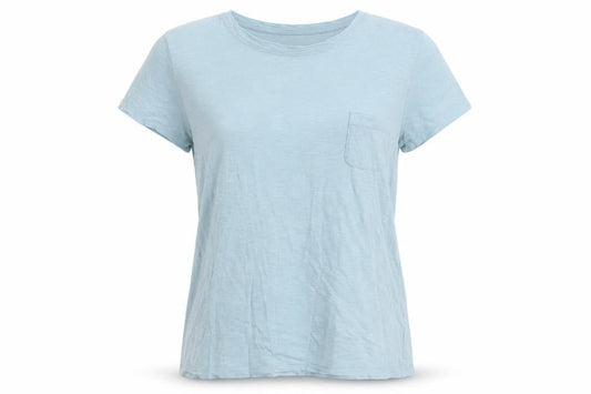 Superdry Women's Blue Short Sleeve Basic T-Shirt