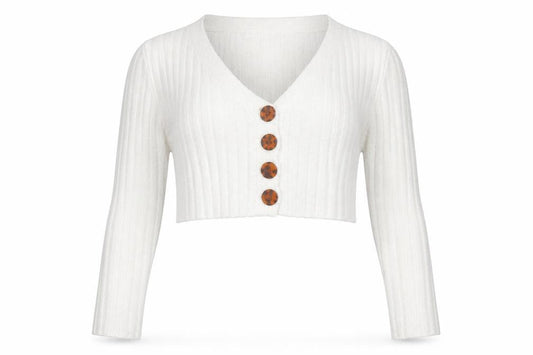 Urban Outfitters Women's White Cardigan L