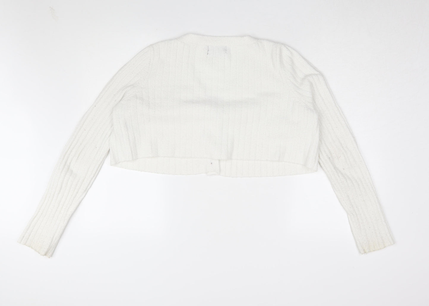 Urban Outfitters Women's White Cardigan L