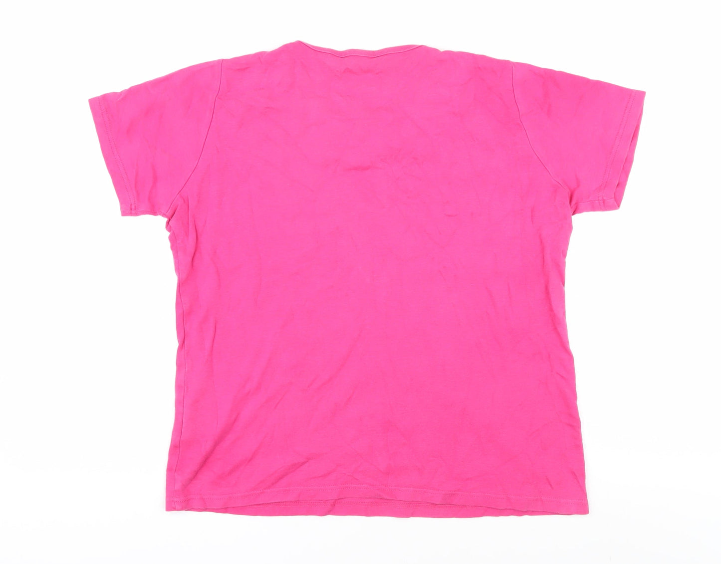 Isle Women's Pink Medium Basic T-Shirt