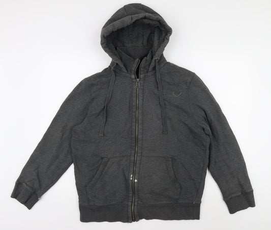 Rocha John Rocha Men's Grey Hooded Puffer Jacket M