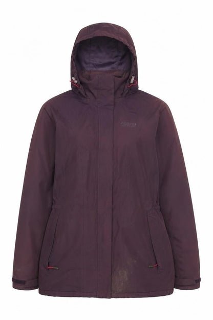 Regatta Women's Purple Waterproof Rain Coat Size 10