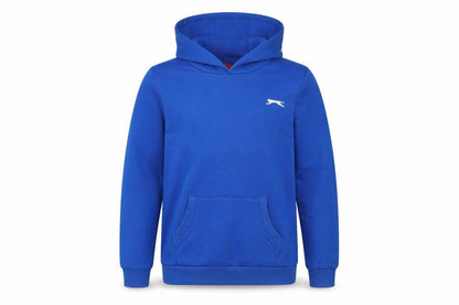 Slazenger Boys Blue Pullover Hoodie 11-12, Lightweight, Casual