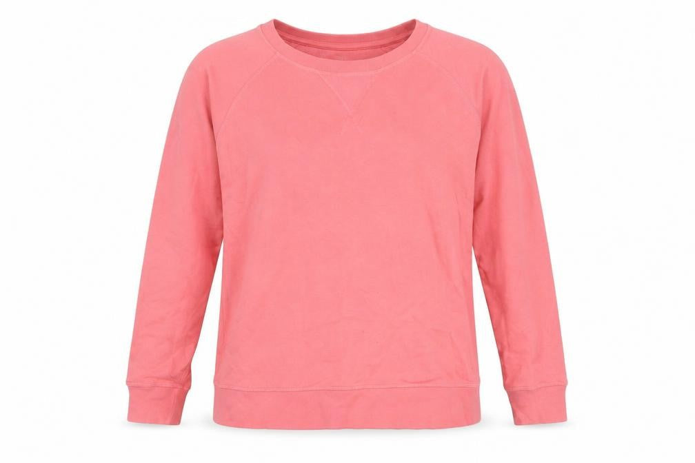 Crew Clothing Women's Pink Jersey Crew Neck Top
