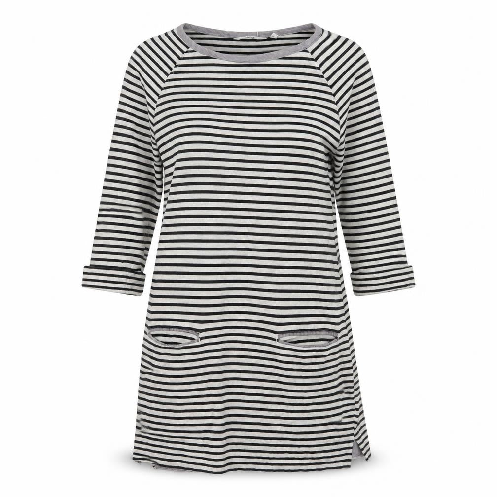 Next Women's Black Striped Tunic Jumper, Size 12