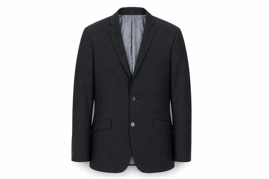 Tom English Men's Black Wool Blazer 38 Regular
