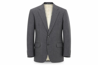 Austin Reed Men's Grey Striped Wool Blazer Size 42R