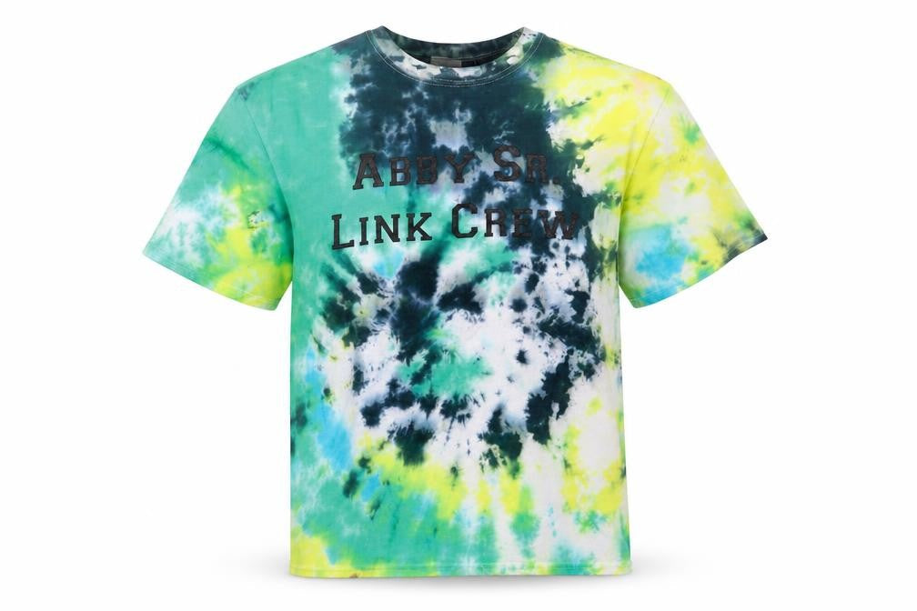 ATC Men's Multicoloured Tie-Dye Tee, Medium, Retro Style