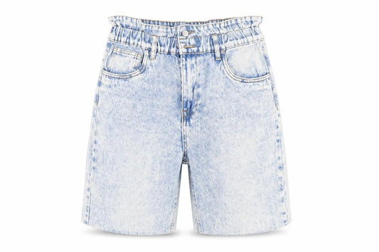 SWS Denim Co Women's Blue Paperbag Denim Shorts L