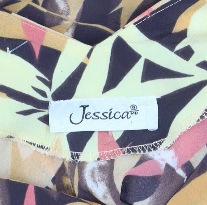 Jessica Women's Multicoloured Floral Dress, Size 10, Sleeveless