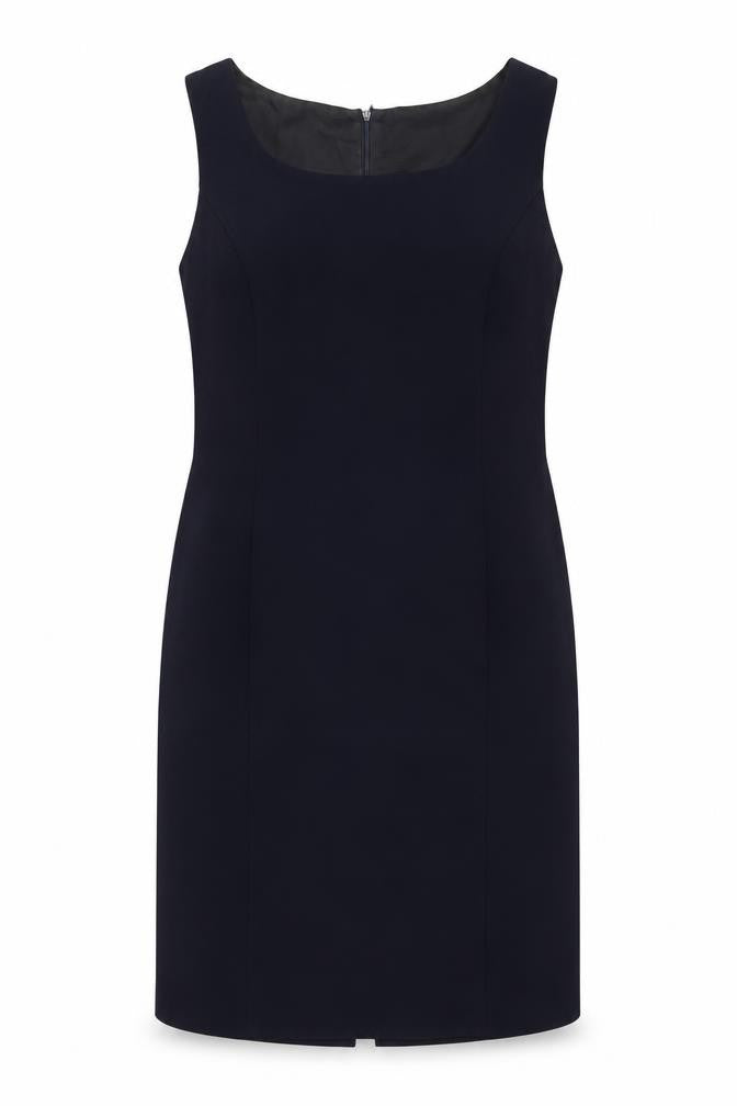 D'Oraz Women's Black Wool Sheath Dress Size 10