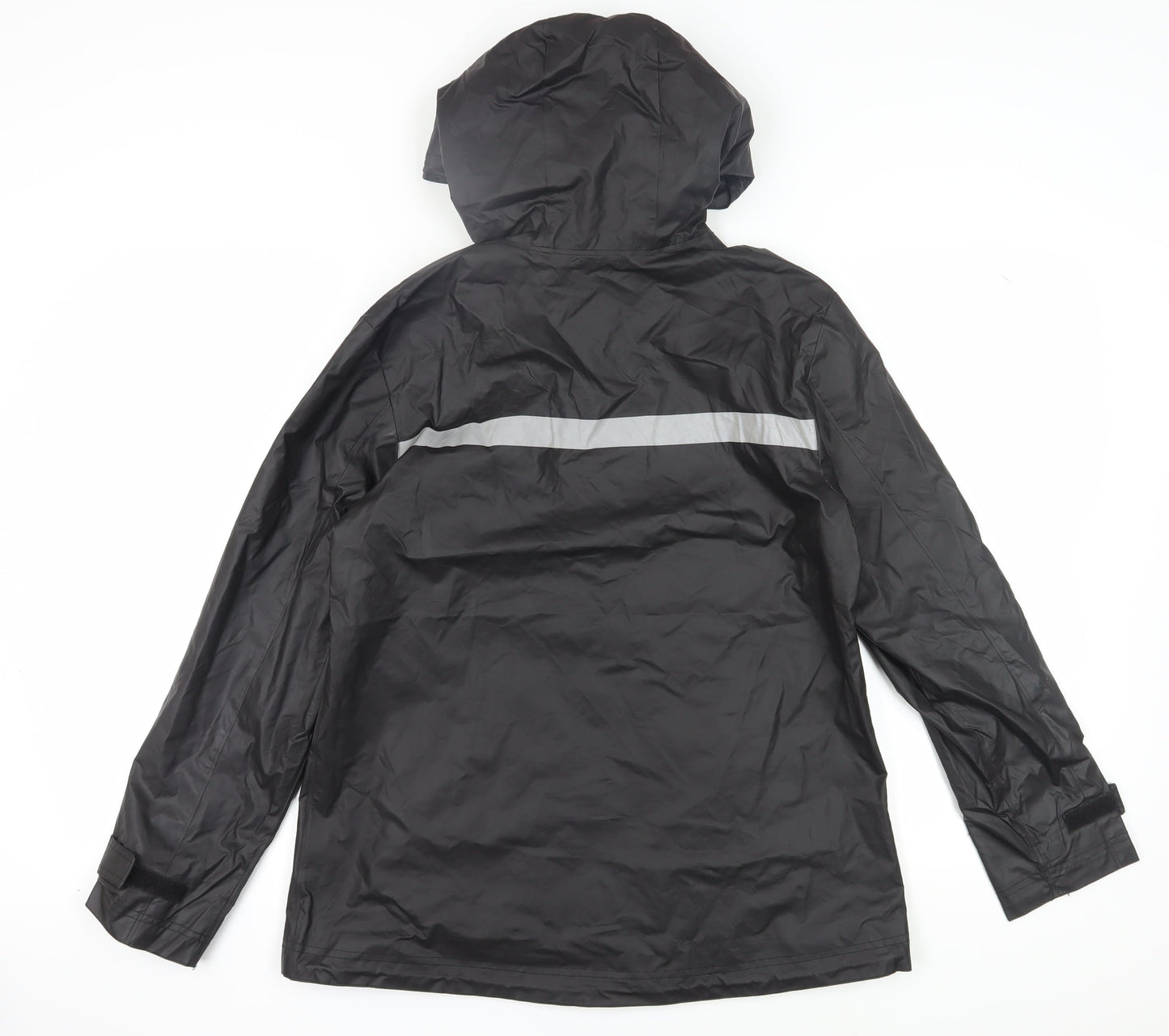 Charles River Unisex Black Rain Coat Jacket M