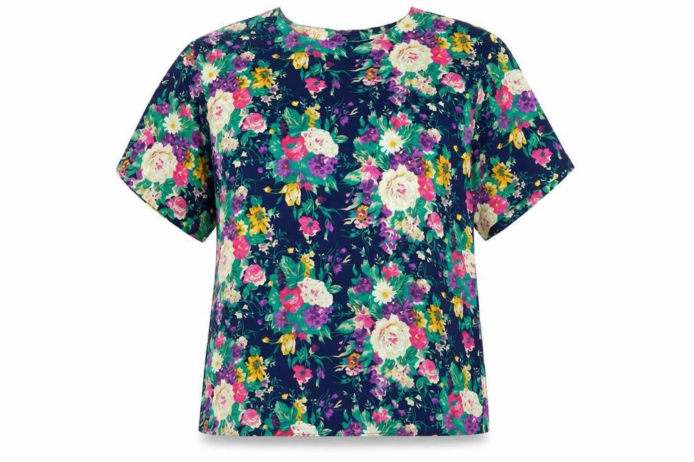 Worthington Women's Multicoloured Floral Blouse Size 6