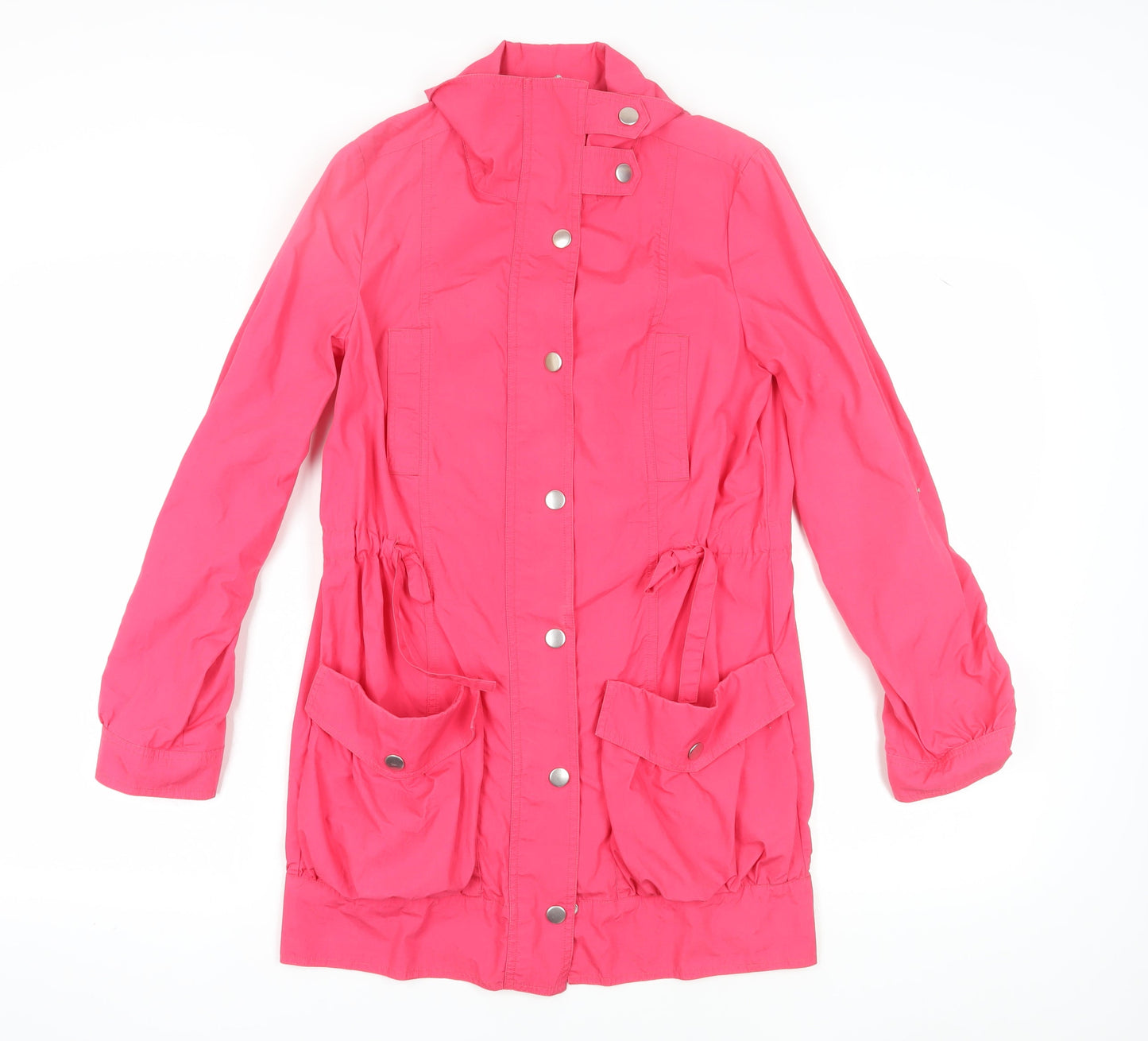 Marks and Spencer Women's Pink Parka Jacket Size 8