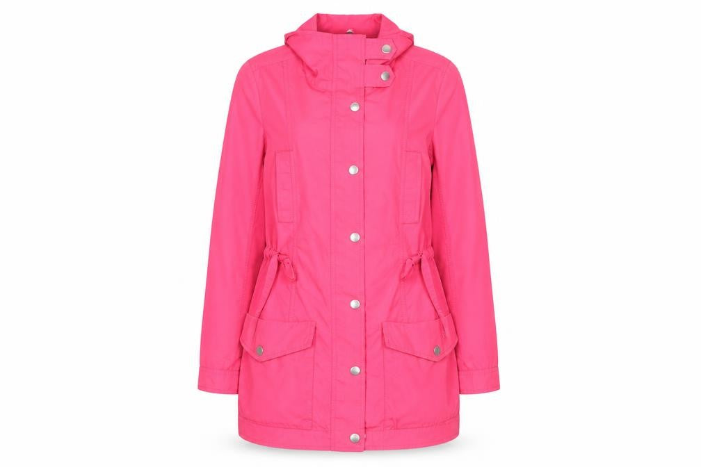 Marks & Spencer Women's Pink Parka Jacket Size 8