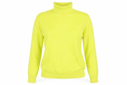 Marks & Spencer Women’s Yellow Roll Neck Pullover S