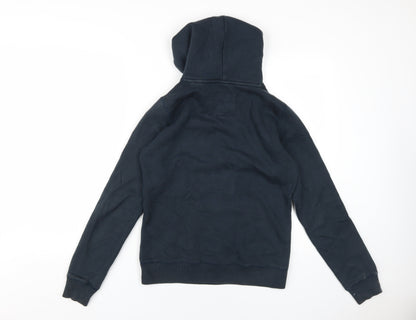 Jack Wills Women's Black Pullover Hoodie Size 8