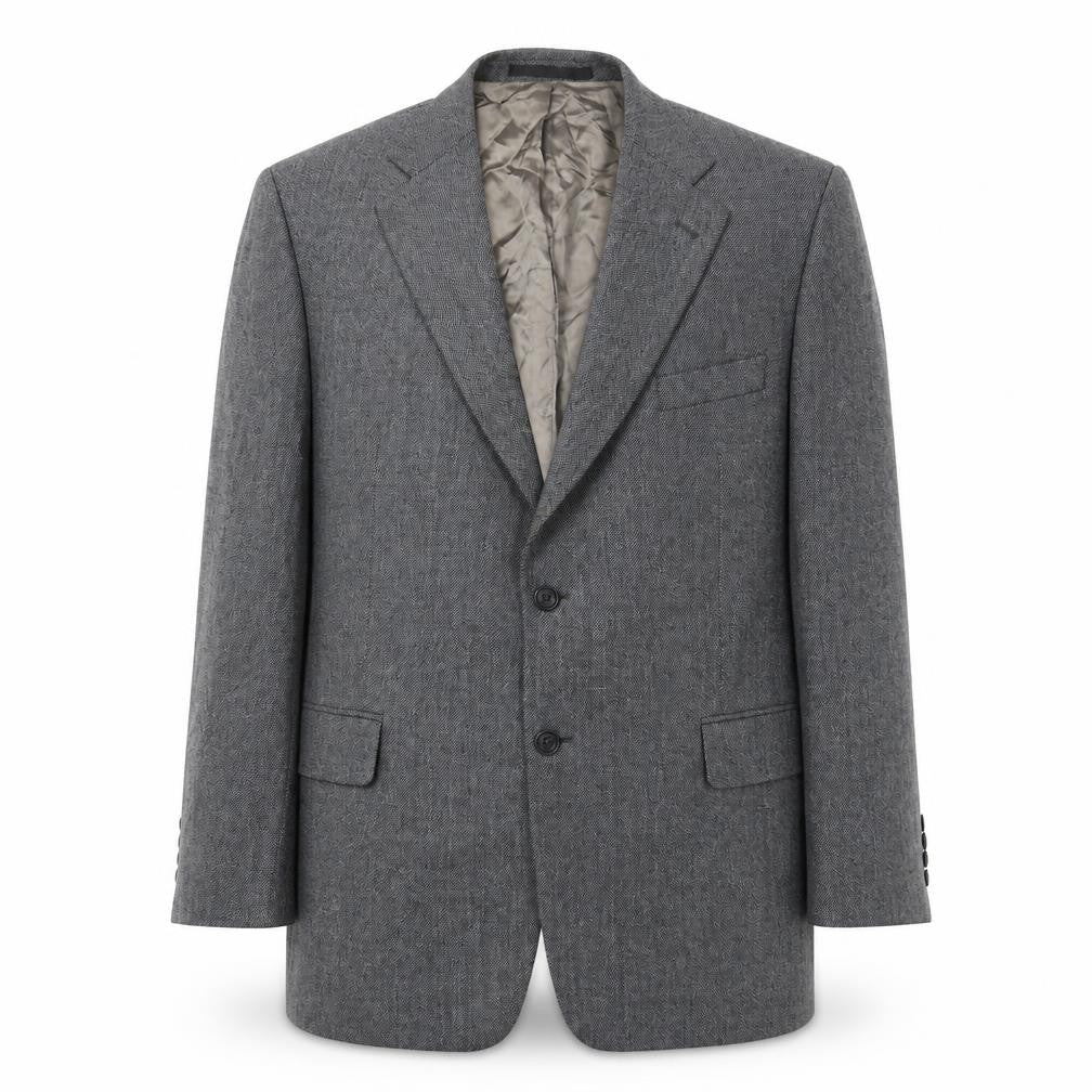 Marks & Spencer Grey Wool Blazer, Men's 46R