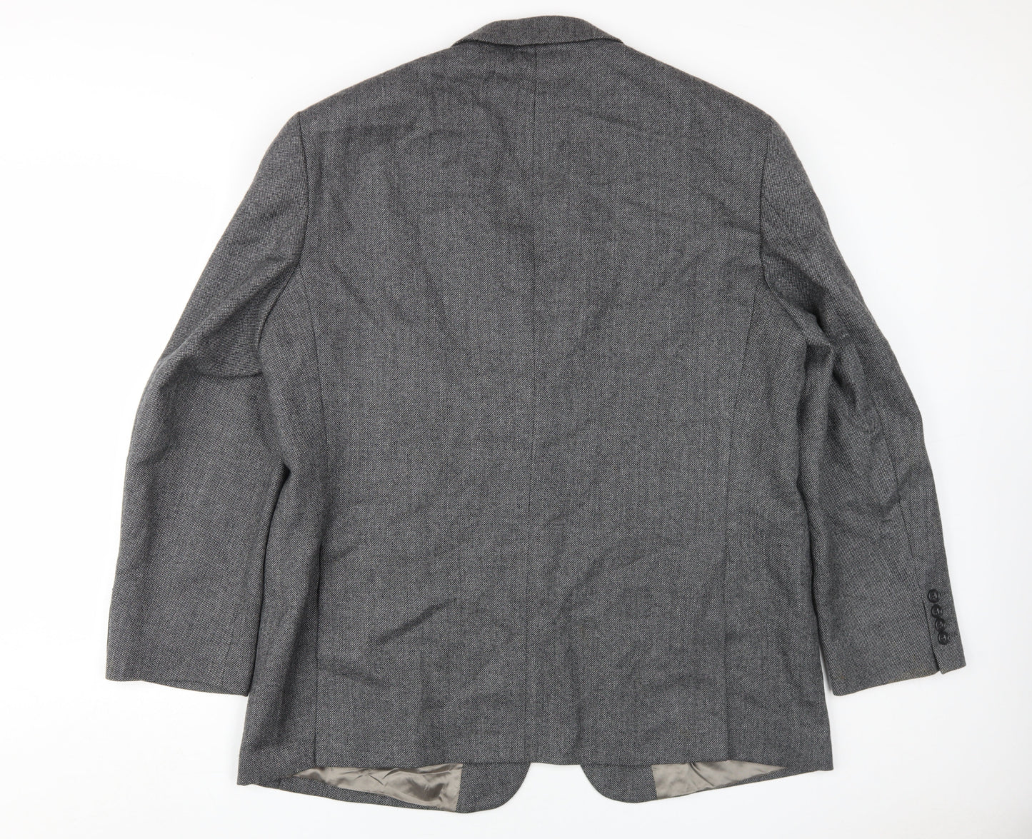 Marks and Spencer Grey Wool Blazer, Men's 46R