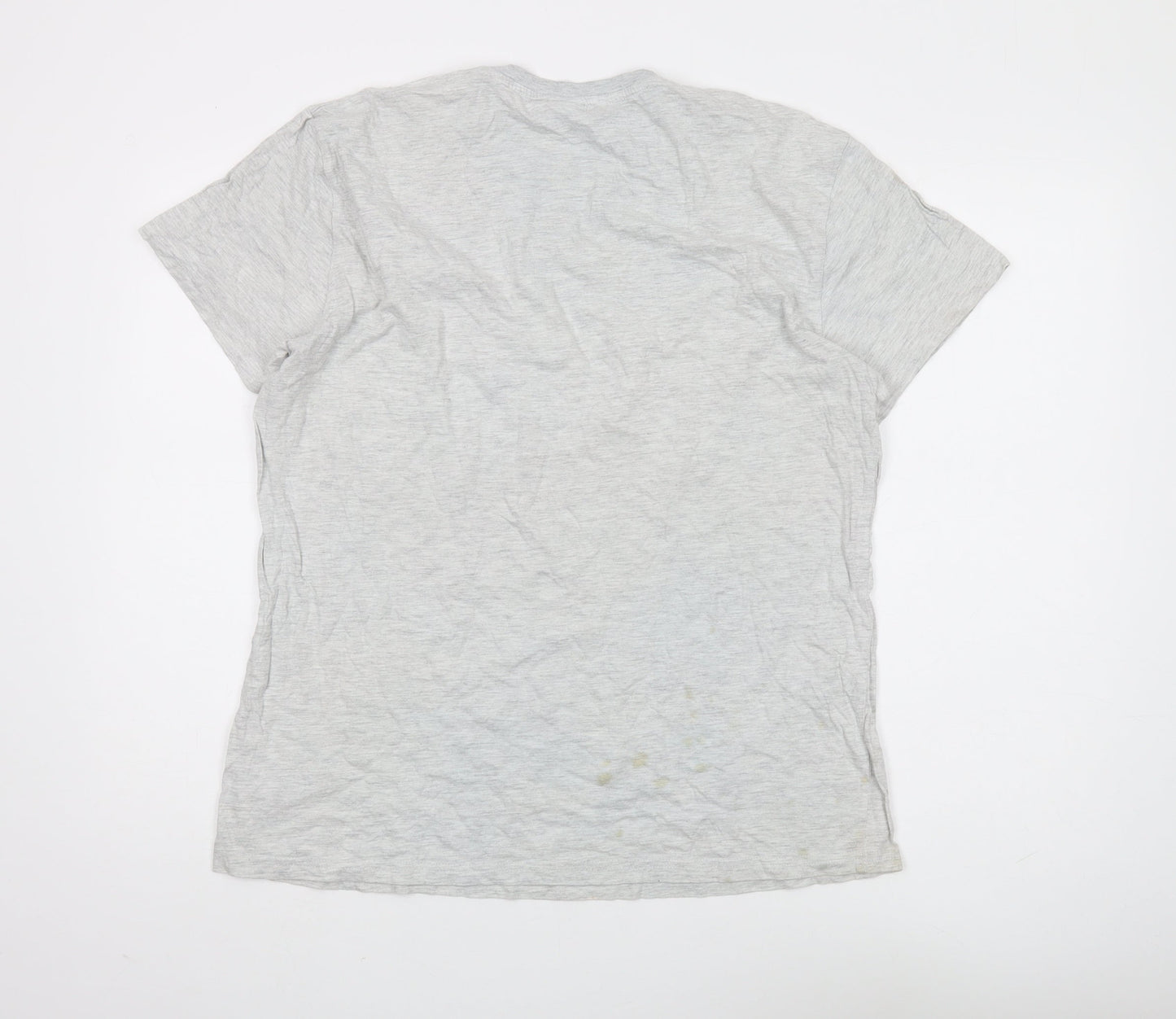 Disney Women's Grey Grumpy T-Shirt, Size L