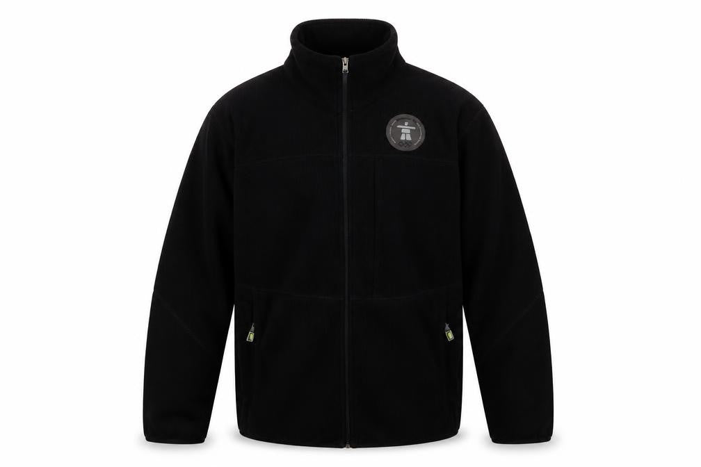 Hudson's Bay Co. Men's Black Full Zip Fleece Sweatshirt M
