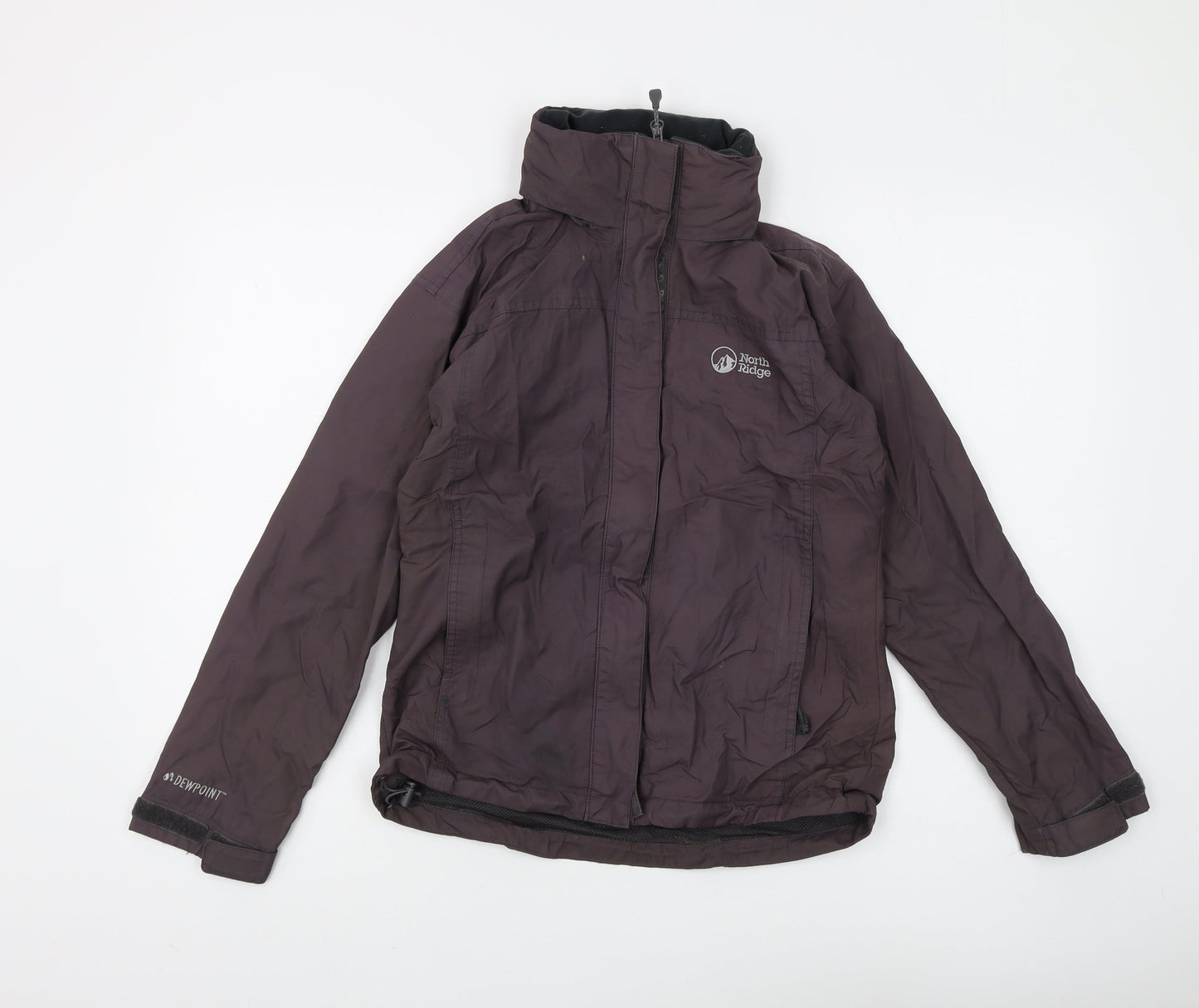 North Ridge Women's Purple Nylon Jacket Size 8