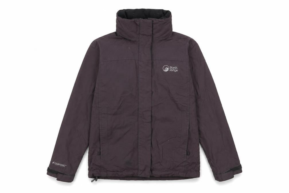 North Ridge Women's Purple Nylon Jacket Size 8