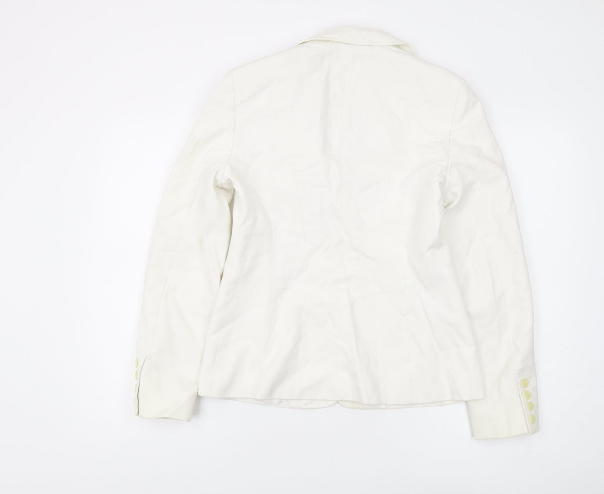 Whistles Women's Ivory Blazer, Size 12, Regular Fit