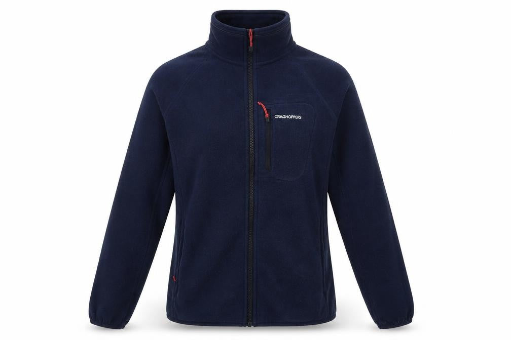 Craghoppers Women's Navy Full Zip Fleece Jacket UK 8