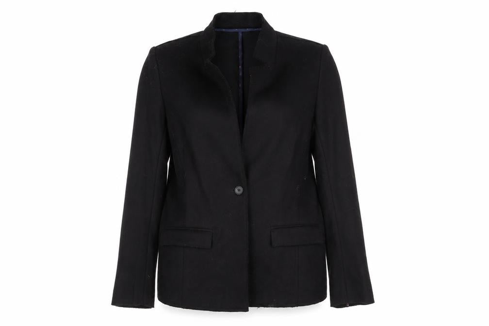 Gap Women's Black Wool Blend Blazer, Size S