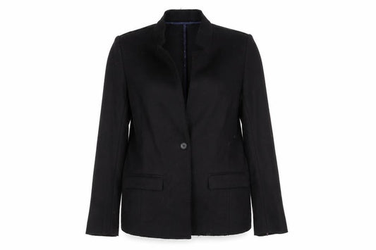 Gap Women's Black Wool Blend Blazer, Size S