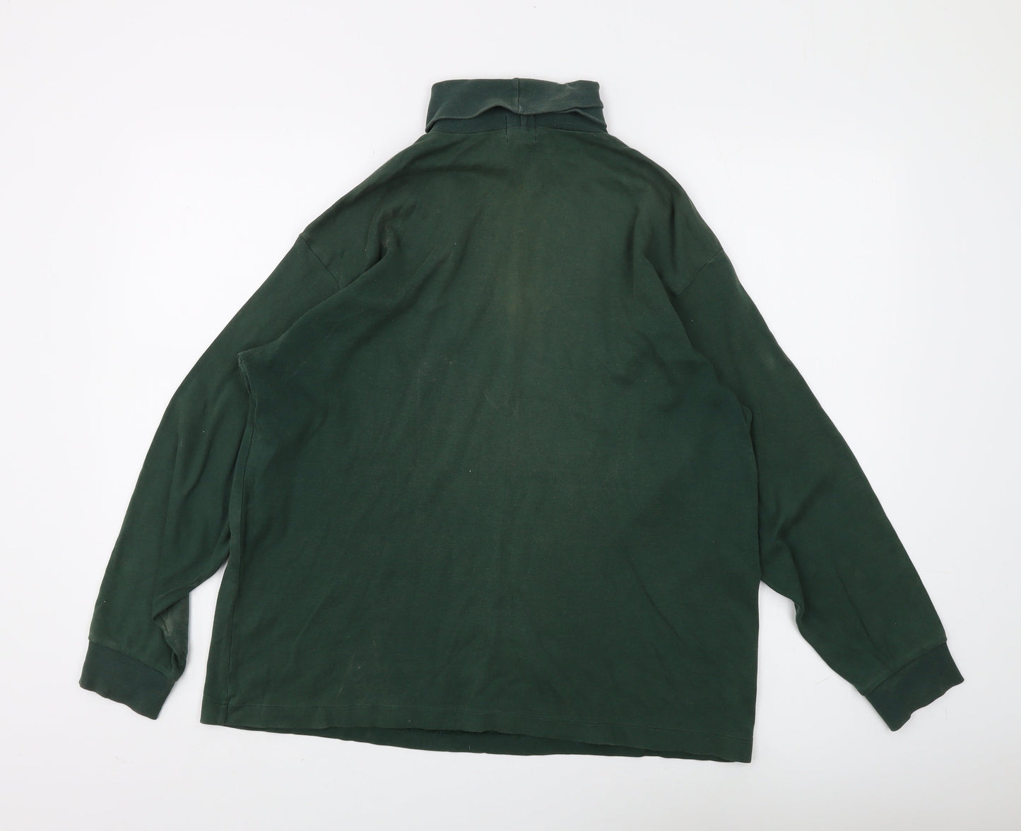 GAP Men's Green Long Sleeve T-Shirt, Size M
