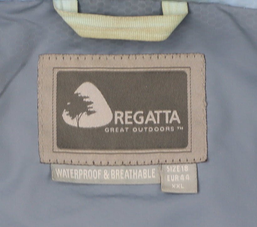 Regatta Women's Blue Parka Jacket Size 18