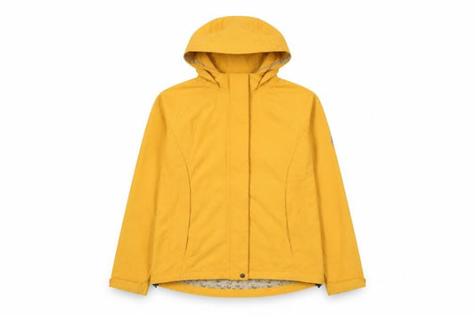 Jack Murphy Women's Yellow Waterproof Rain Coat UK 12