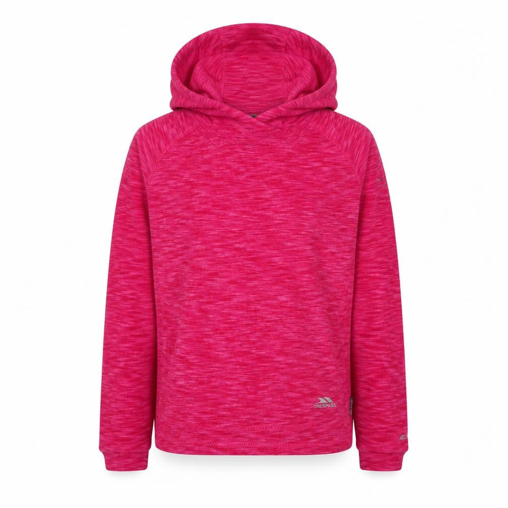 Trespass Girls Pink Pullover Hoodie - Size 7-8 Years