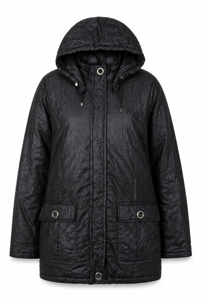 Katherine Hammond Women's Black Parka Jacket S