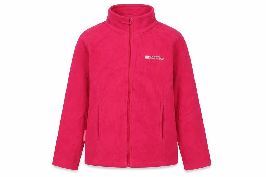 Mountain Warehouse Girls Pink Fleece Jacket 11-12 Years