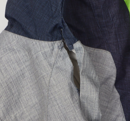 Additional view of 46 N boys’ grey puffer jacket with hood, size 15, years
