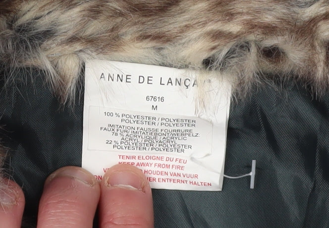 Anne De Lancay Women's Grey Puffer Jacket M