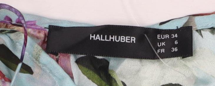 Hallhuber Women’s Multicoloured Silk Blouse, Size 6