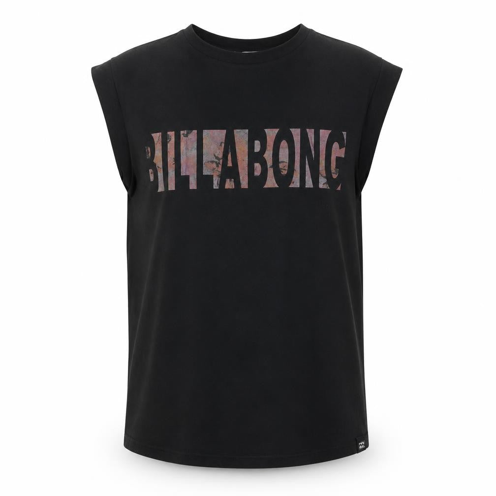 Zillah Bong Black Sleeveless T-Shirt, Size 14, Unisex Casual