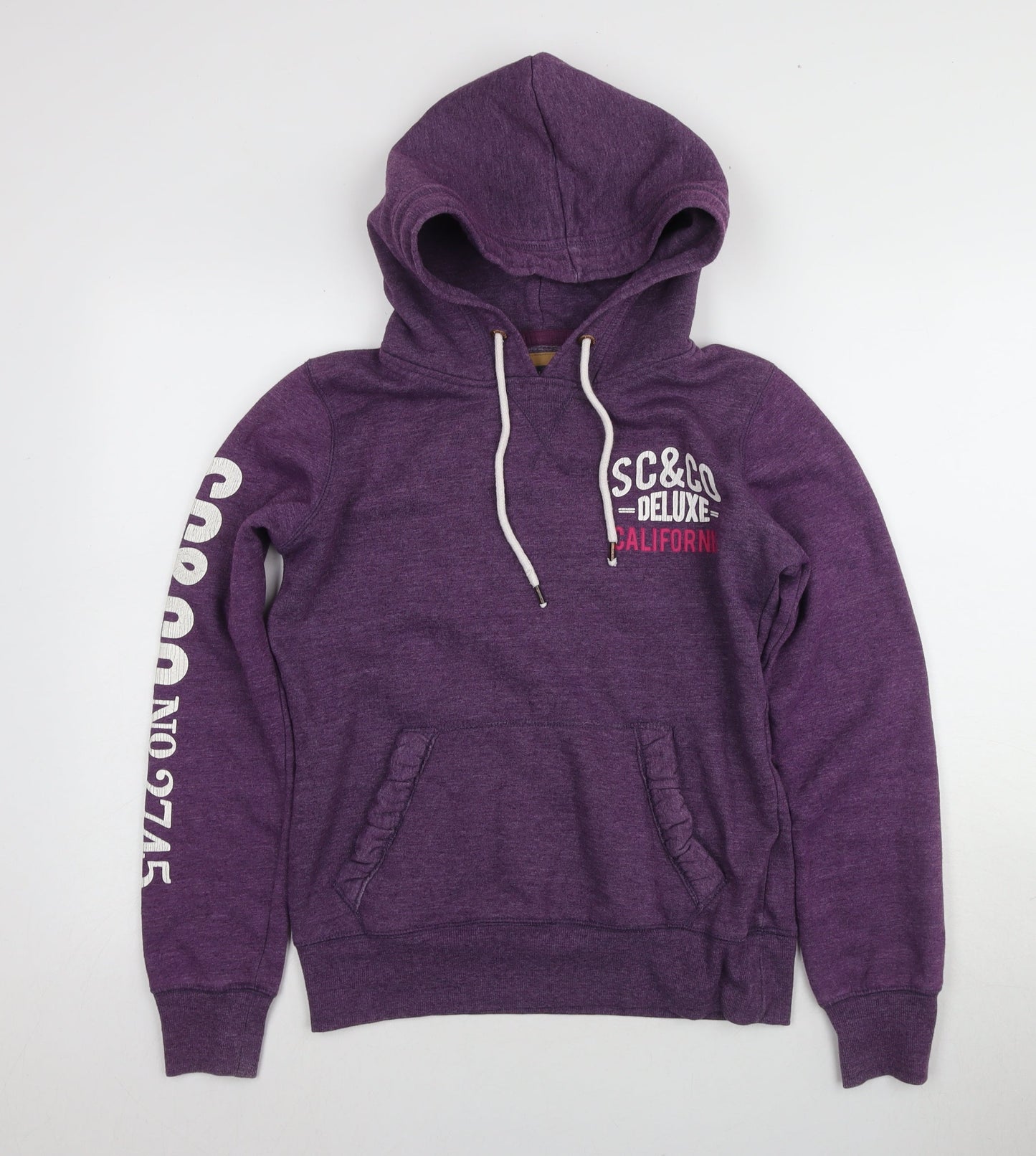 SoulCal Women's Purple Pullover Hoodie Size 8