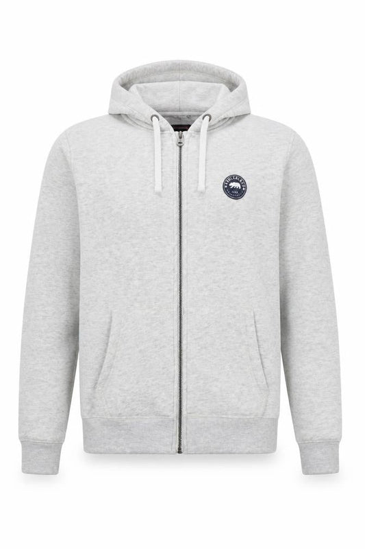 SoulCal & Co Unisex Grey Full Zip Hoodie Size 10