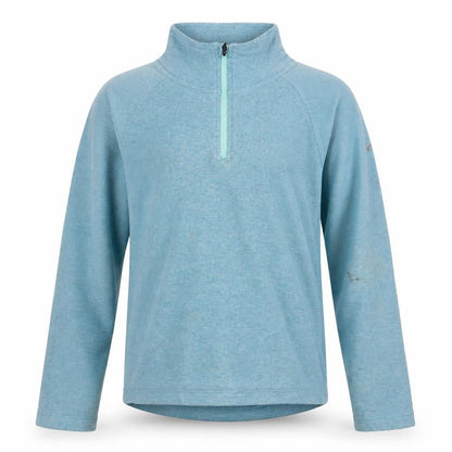 Front view of Trespass boys’ blue lightweight sweatshirt 9-10 years