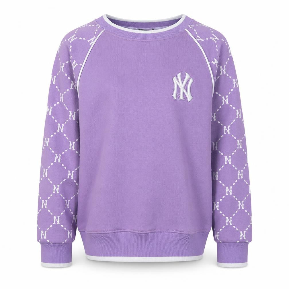 New Era Girls Purple Logo Pullover Sweatshirt 12-13 Years
