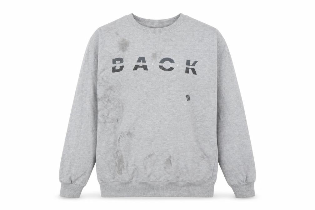 Little White Lies Grey Pullover Sweatshirt M Unisex